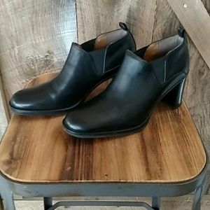 Bass leather booties